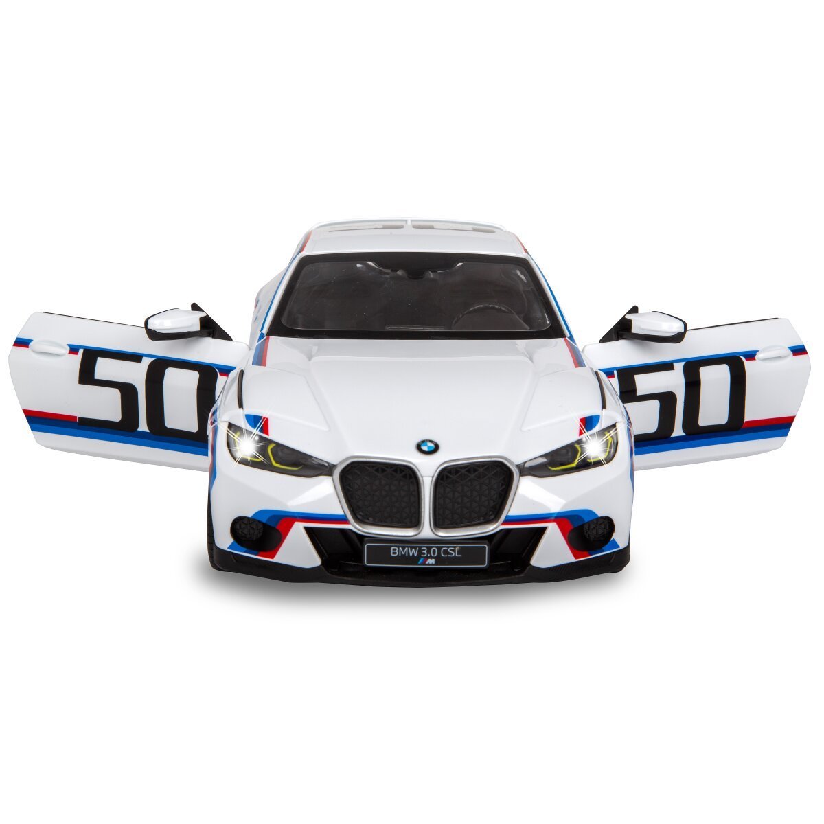 JAMARA BMW 3.0 CSL 1:14 weiß 2,4GHz Tür manuell ab 6 Jahren