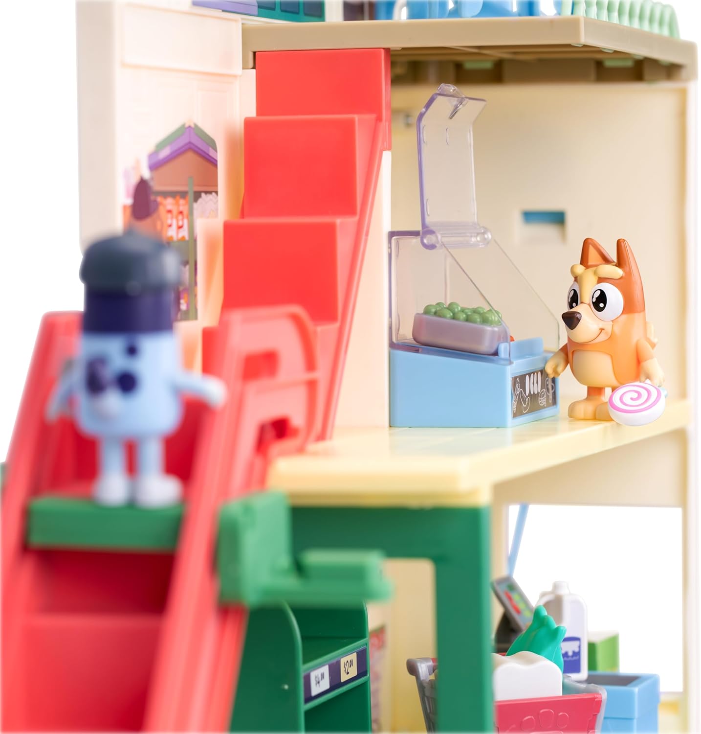 BLUEY Supermarkt Spielset Spielzeug, Lego-Set