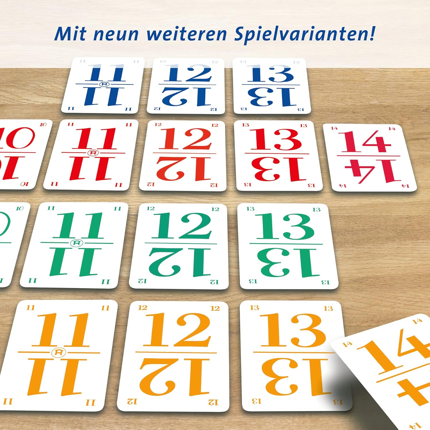 Ravensburger Elfer raus! Der Klassiker, Kartenspiel 2 - 6 Spieler, Spiel ab 7 Jahren für Kinder und Erwachsene