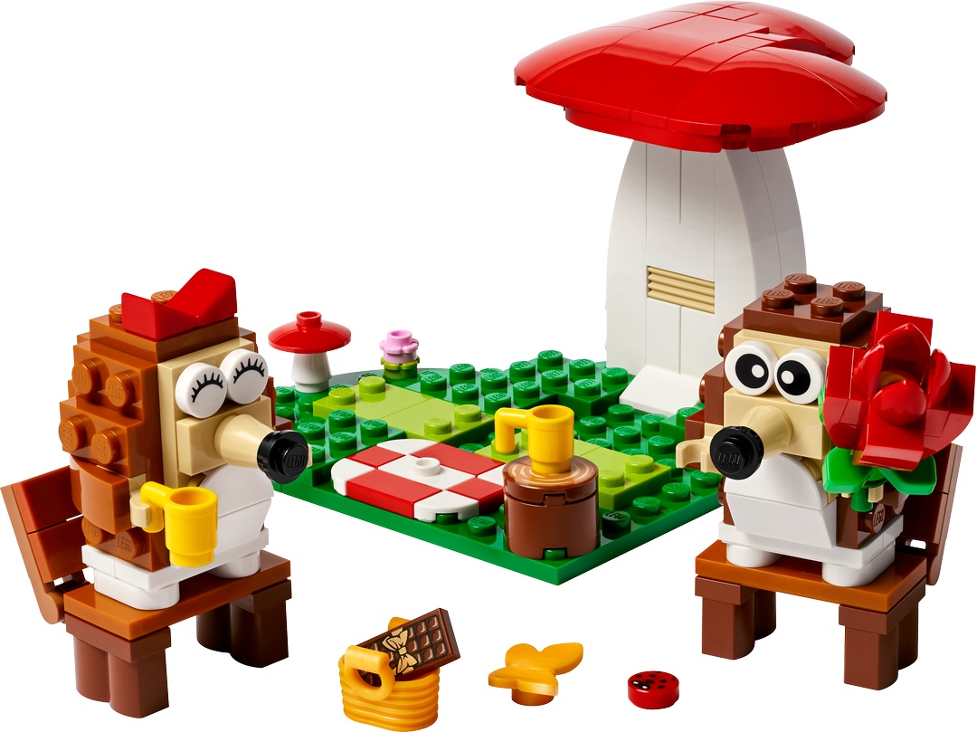 LEGO® Icons 40711 Igel und ihr Picknick-Date