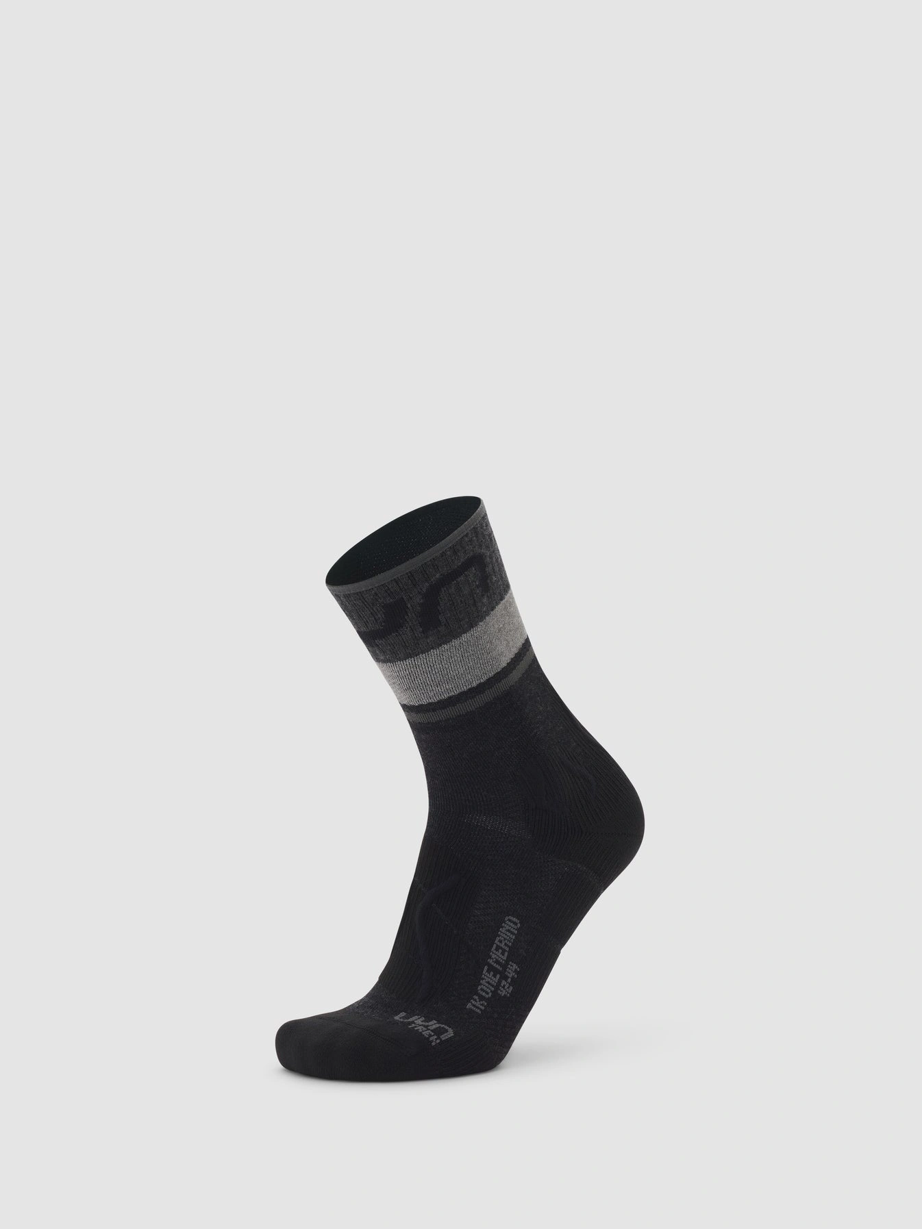 UYN Herren Trekkingsocken One Merino S100276G035 - Anthrazit/Schwarz GR. 39/41 UYN Herren Trekkingsocken One Merino S100276G035 - Anthrazit/Schwarz GR. 39/41