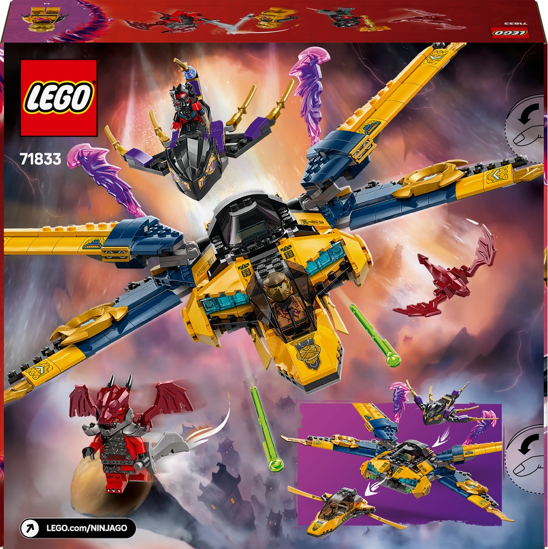 LEGO® NINJAGO® Ras und Arins Super-Sturmflieger 71833 LEGO® NINJAGO® Ras und Arins Super-Sturmflieger 71833