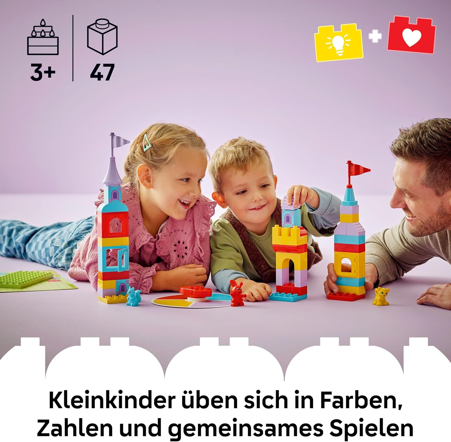 LEGO® DUPLO Hopsys Burgspiel 10450 Person, Kind, Weiblich, Mädchen, Mann