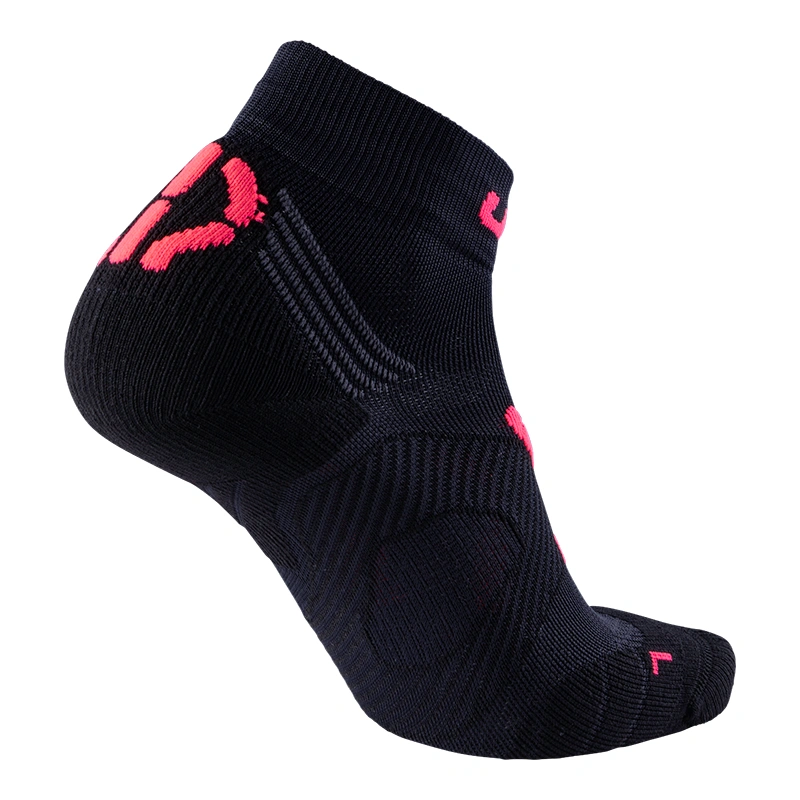 UYN Damen Laufsocken Super Fast S100066B437 - Schwarz/Koralle Fluo GR. 35/36 UYN Damen Laufsocken Super Fast S100066B437 - Schwarz/Koralle Fluo GR. 35/36