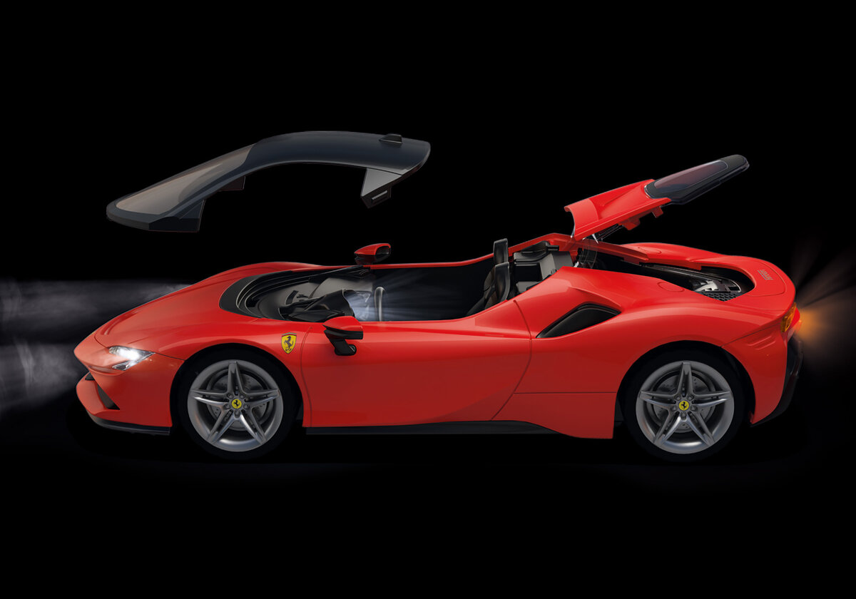 PLAYMOBIL 71020 Ferrari SF90 Stradale Auto, Rad, Konvertierbar, Leichtmetallfelge, Speiche