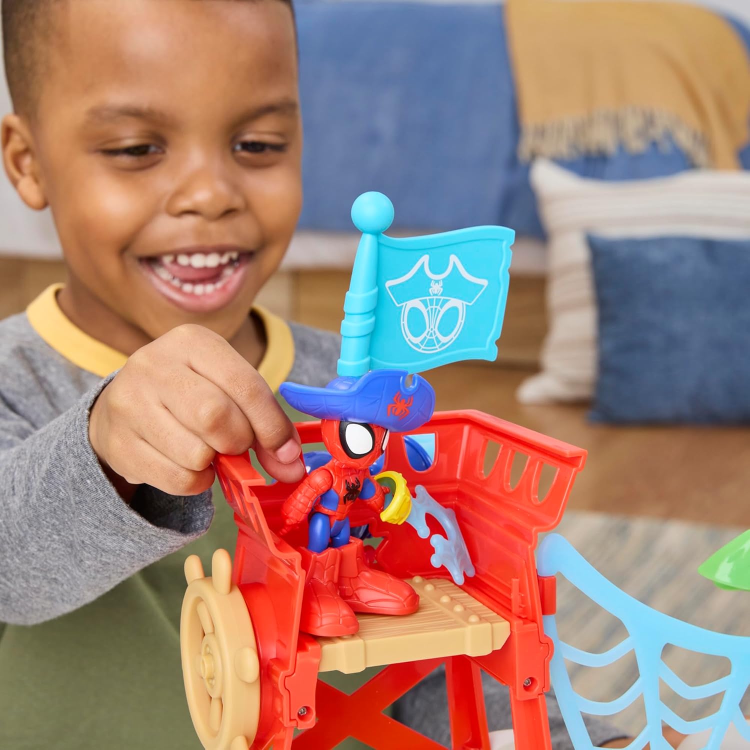 Marvel Spidey und Seine Super-Freunde Water-Webs Spidey Insel Spielset mit 2 Figuren Marvel Spidey und Seine Super-Freunde Water-Webs Spidey Insel Spielset mit 2 Figuren