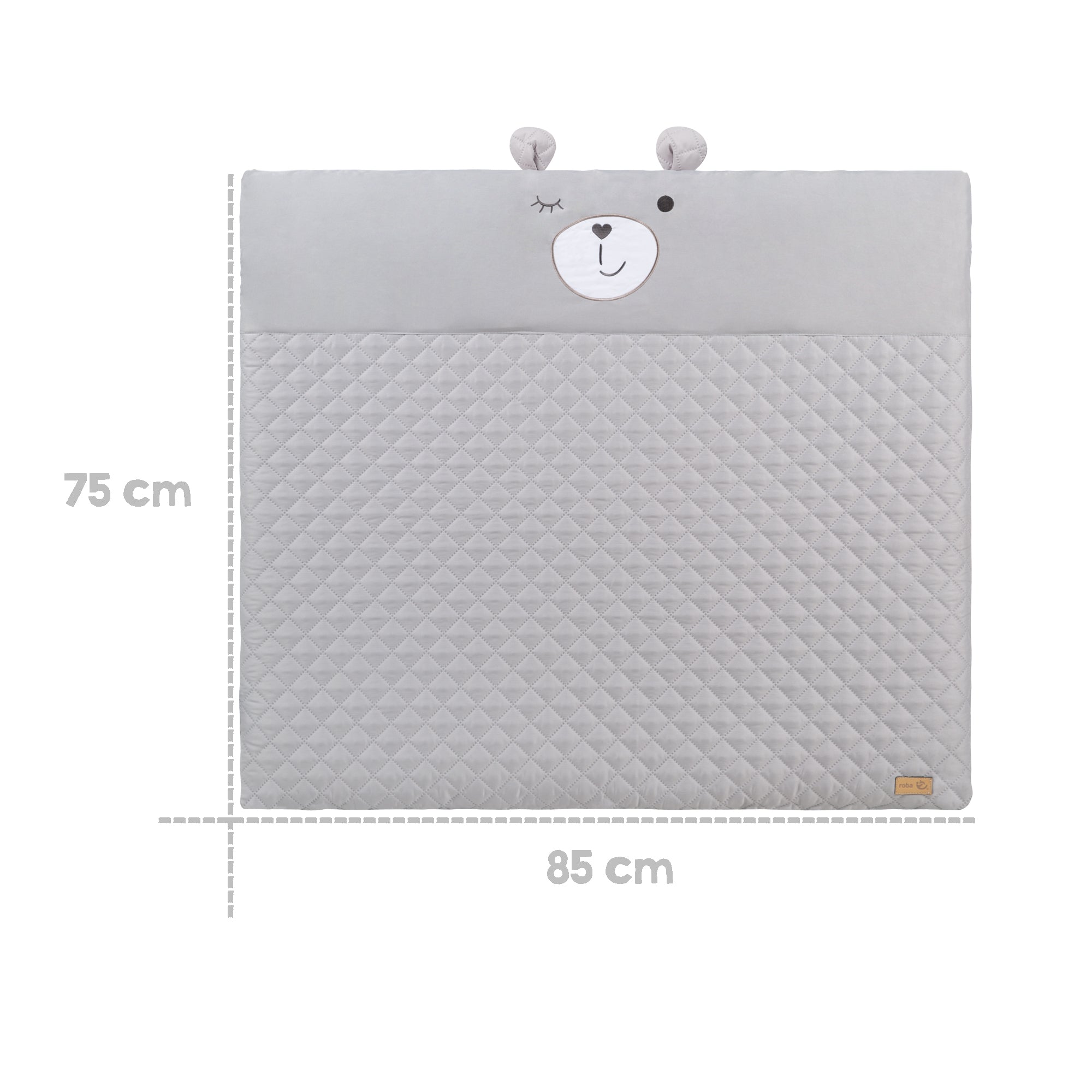 Roba 307075V230 Krabbeldecke mit Spielbogen grau – Krabbeldecken - Bild 7 Roba 307075V230 Krabbeldecke mit Spielbogen grau – Krabbeldecken - Produktbild 7