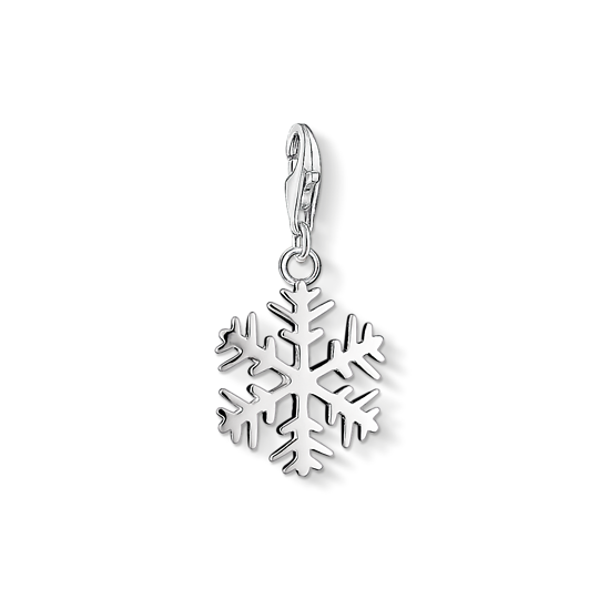 Thomas, Sabo, Anhänger, Charm-Club, Schneeflocke, Natur, Draußen, Ohrring, Schmuck, Granate