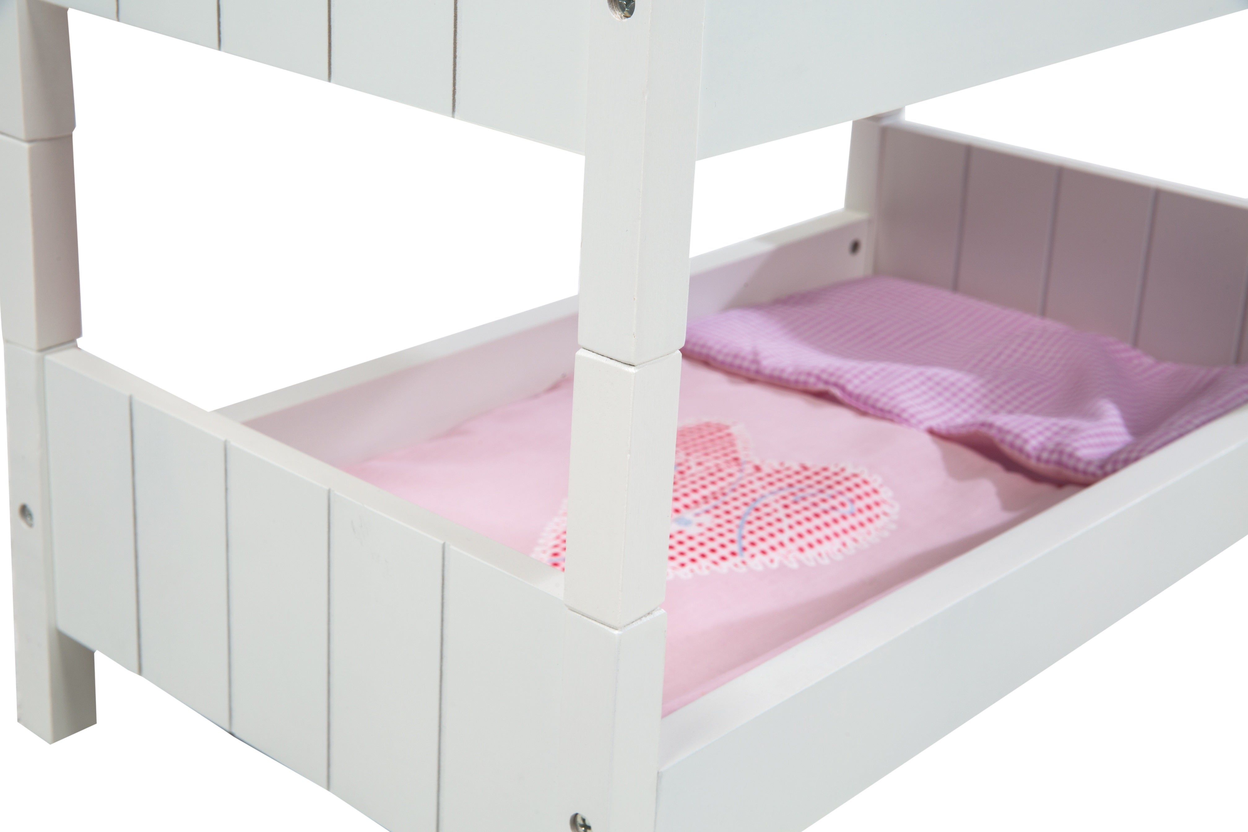 Roba 98331 Puppenetagenbett Fienchen weiß – Puppenmöbel & Häuser - Bild 4 Roba 98331 Puppenetagenbett Fienchen weiß – Puppenmöbel & Häuser - Produktbild 4