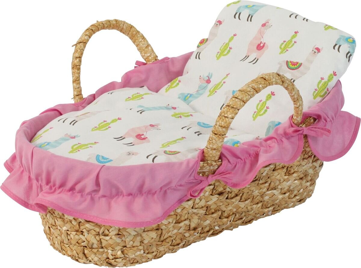 Puppentragetasche 45 cm Lama Moebel, Windel, Bett