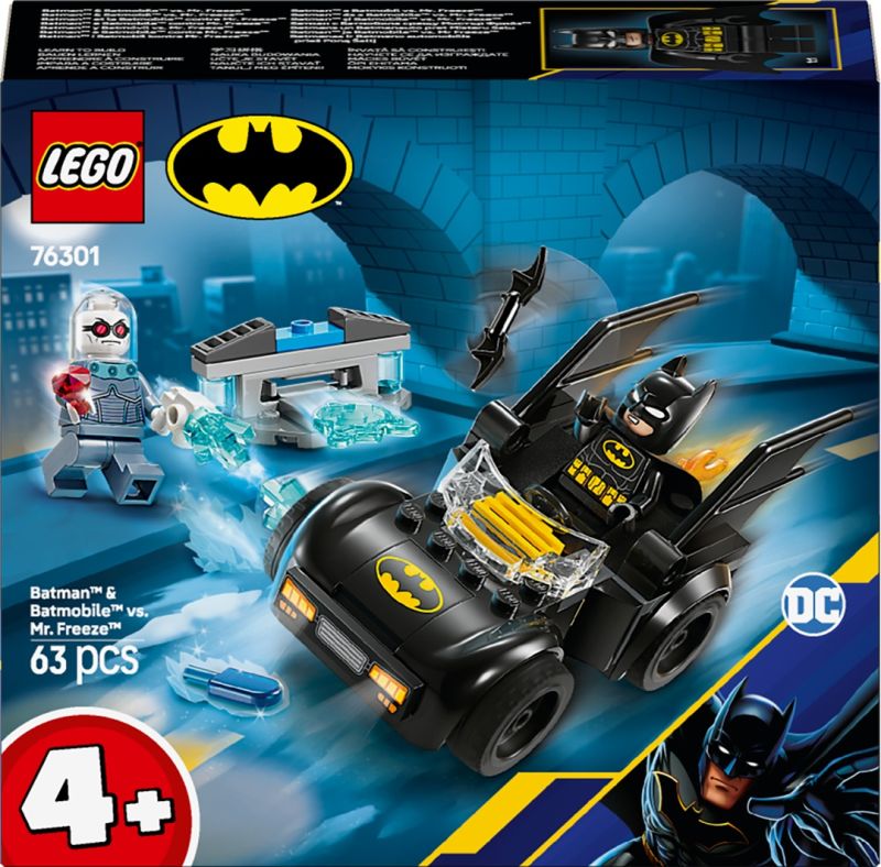LEGO® DC Comics Super Heroes 76301 Batman™ & Batmobil™ vs. Mr. Freeze™