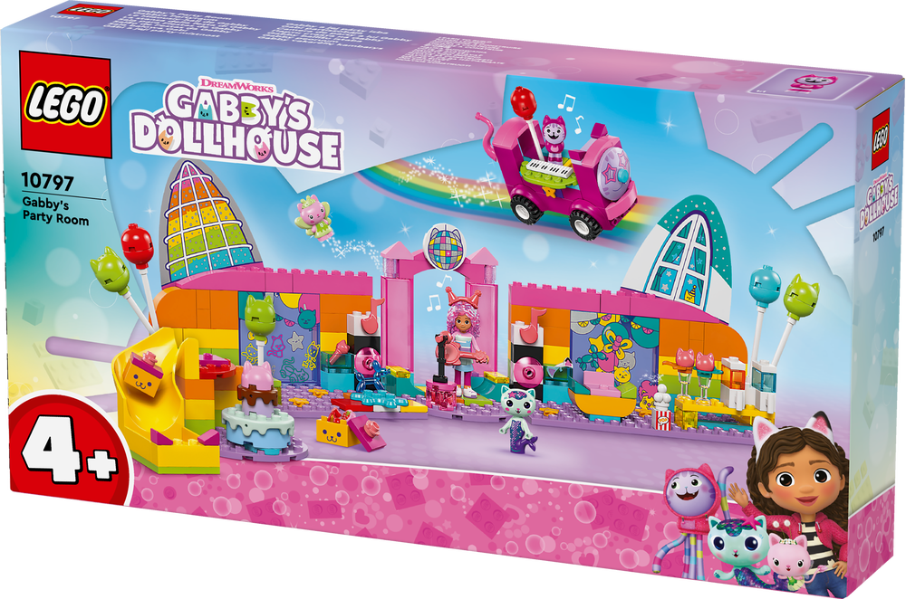 LEGO 10797 Gabbys Puppenhaus Gabbys Partyraum Puppe, Spielzeug