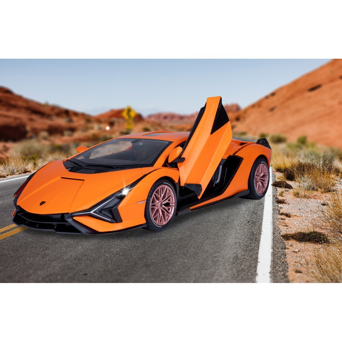 JAMARA Lamborghini Sián FKP 37 1:14 orange 2,4GHz Tür manuell ab 6 Jahren JAMARA Lamborghini Sián FKP 37 1:14 orange 2,4GHz Tür manuell ab 6 Jahren