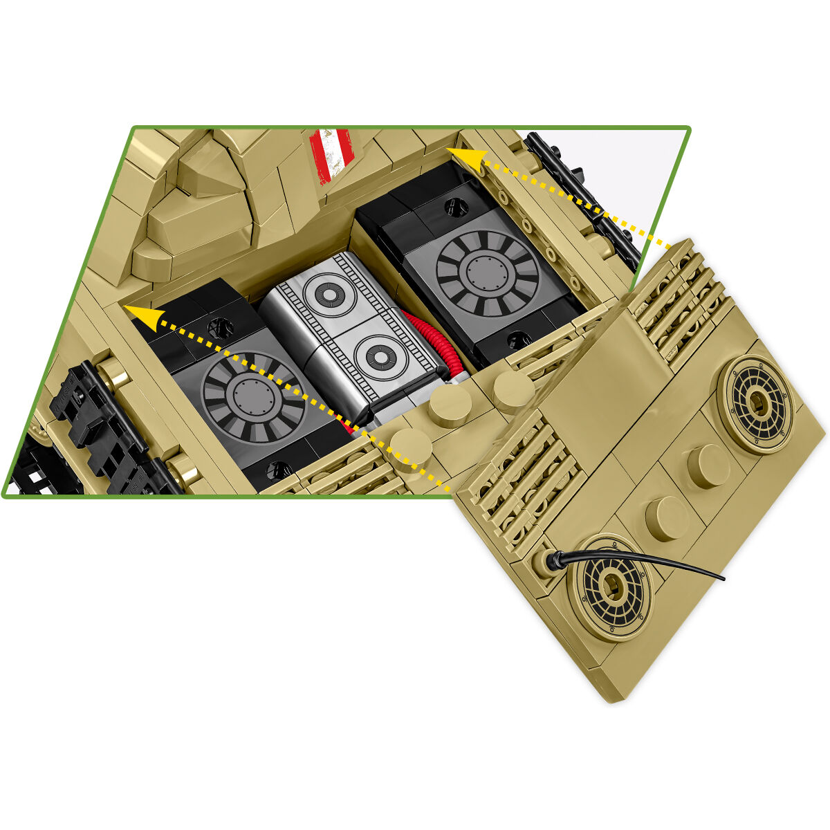 COBI 2655 - PANZER V Panther AUSF. G PUDEL, 1:28 - Bild 10 COBI 2655 - PANZER V Panther AUSF. G PUDEL, 1:28 - Bild 10