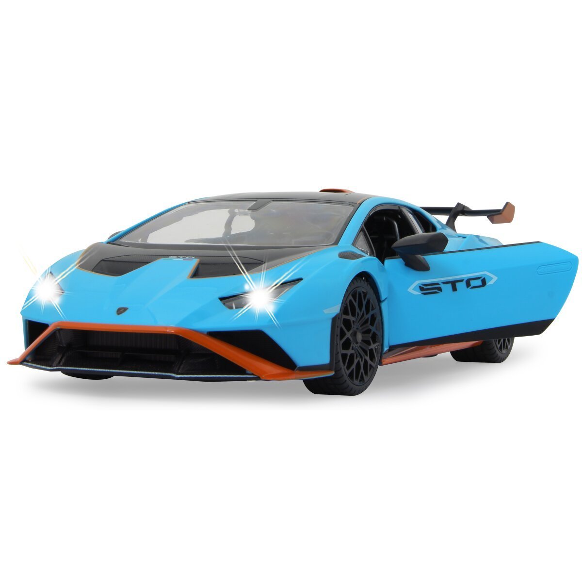 JAMARA Lamborghini Huracán STO 1:14 blau 2,4GHz Tür manuell ab 6 Jahren