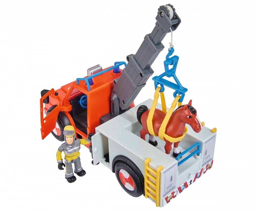 Fireman Sam Phoenix Mit Figur Und Pferd