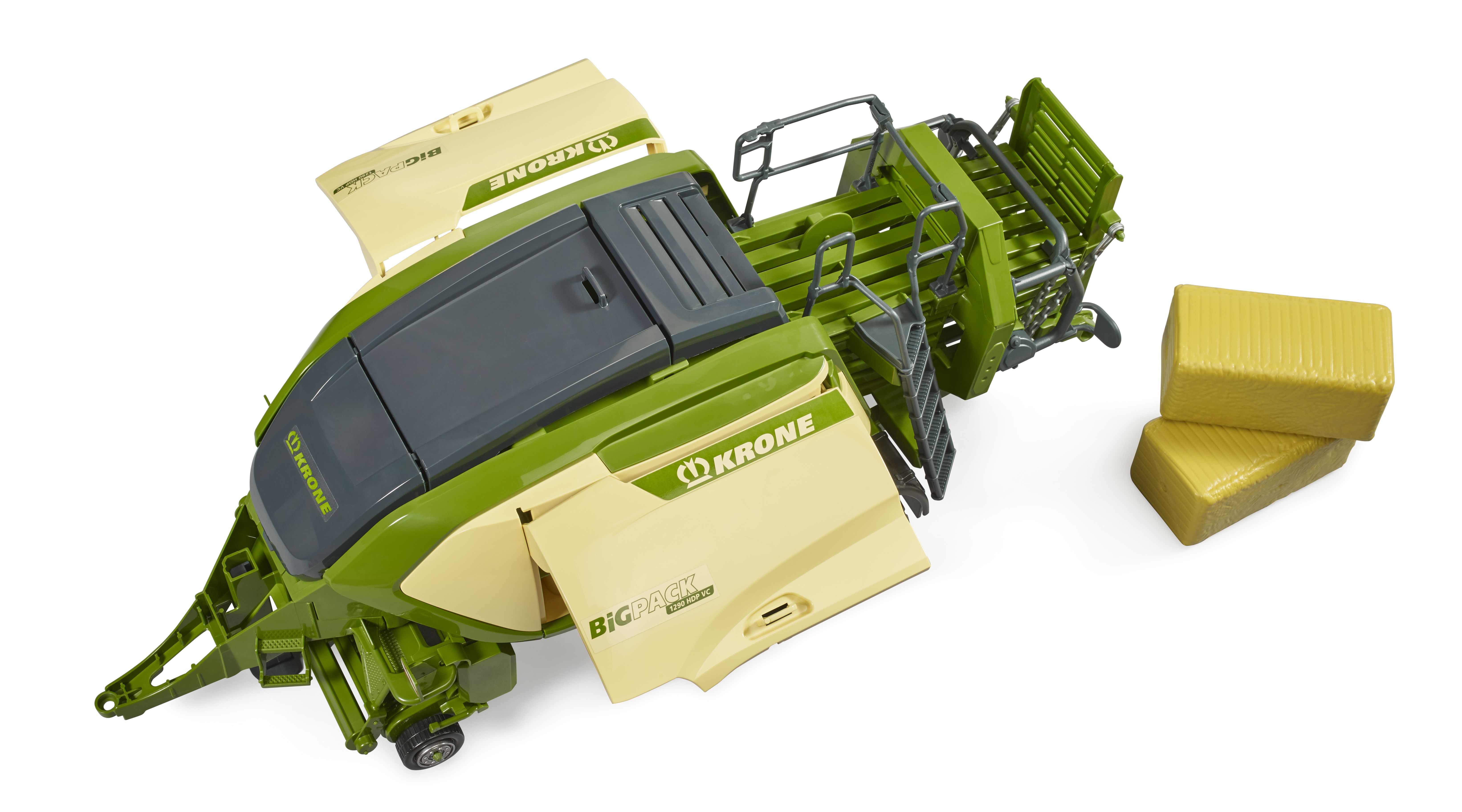 BRUDER 02033 - Krone Big Pack 1290hdp VC mit 2 Quaderballen - Bild 4 BRUDER 02033 - Krone Big Pack 1290hdp VC mit 2 Quaderballen - Bild 4