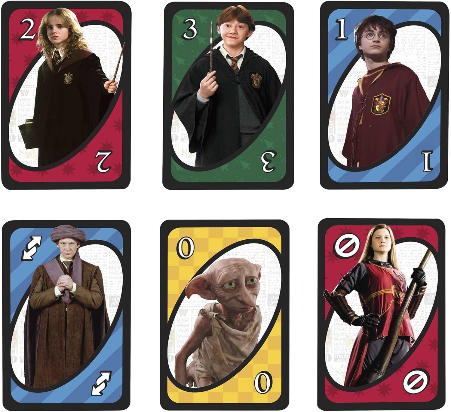 Harry Potter™ - UNO Kartenspiel (FNC42) Modisch, Erwachsener, Weiblich, Person, Frau