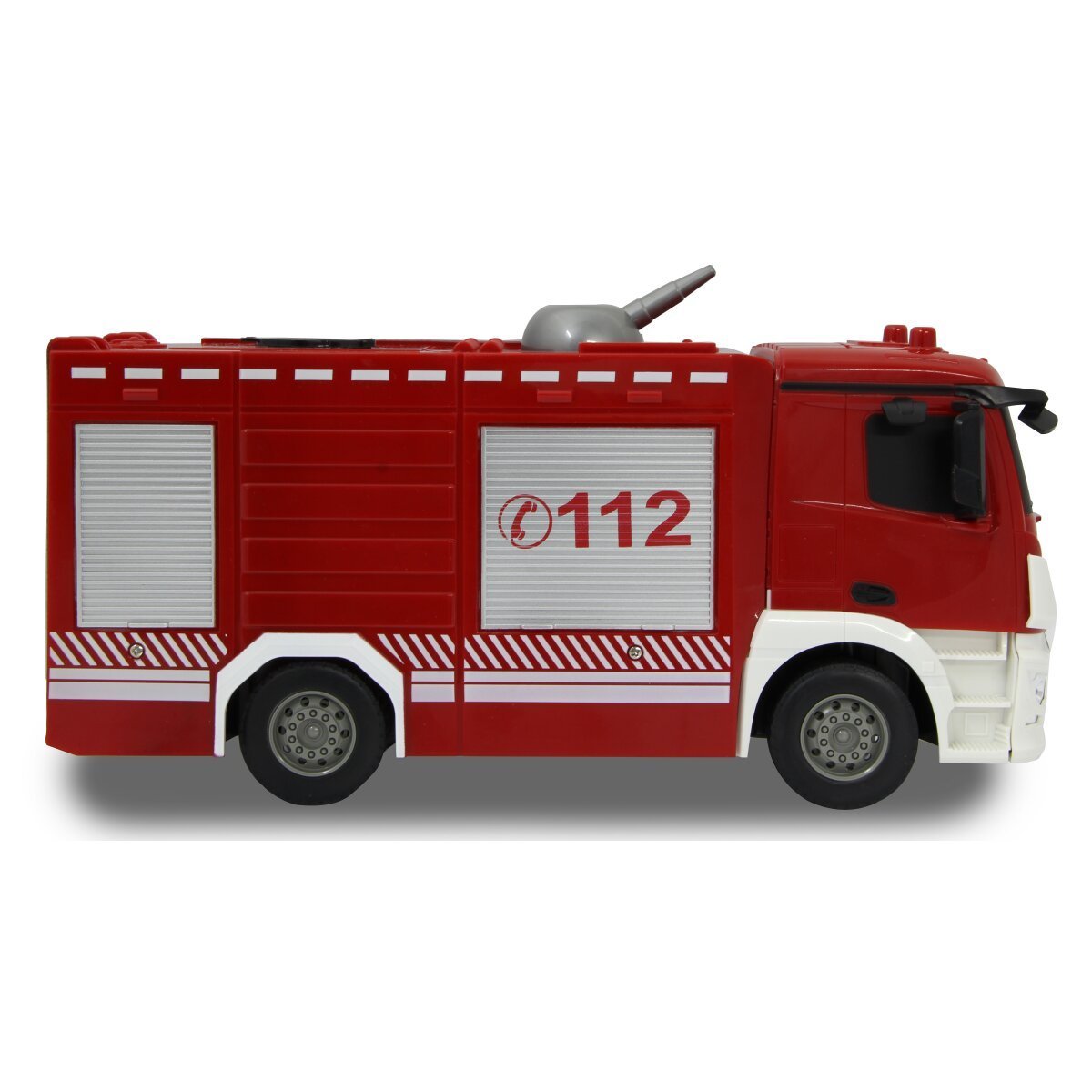 JAMARA Feuerwehr TLF mit Spritzfunktion Mercedes-Benz Antos 1:26 2,4GHz ab 6 Jahren JAMARA Feuerwehr TLF mit Spritzfunktion Mercedes-Benz Antos 1:26 2,4GHz ab 6 Jahren