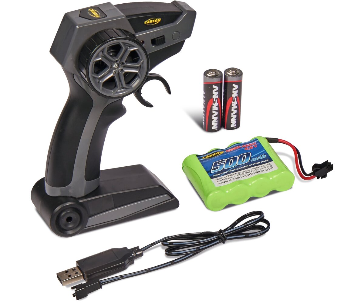 CARSON FlixBus 2.4GHz 100% RTR (500907342) Elektronik, Adapter, Maschine, Rad