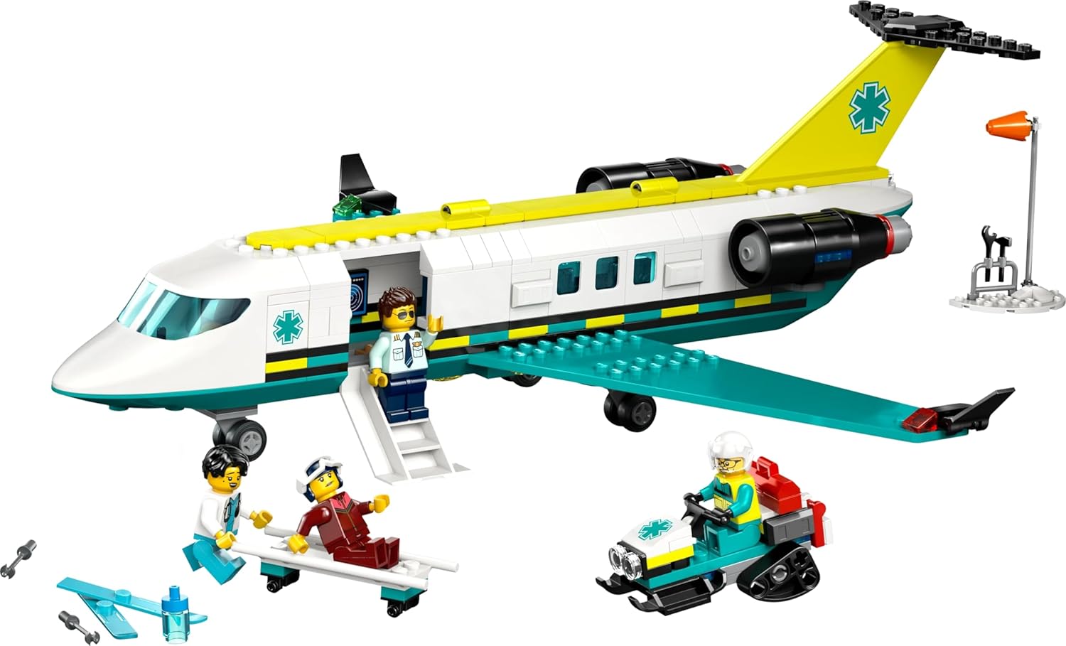 LEGO® City 60465 Notfallrettungsflugzeug Spielzeug, Person, Flugzeug, Transport, Fahrzeug