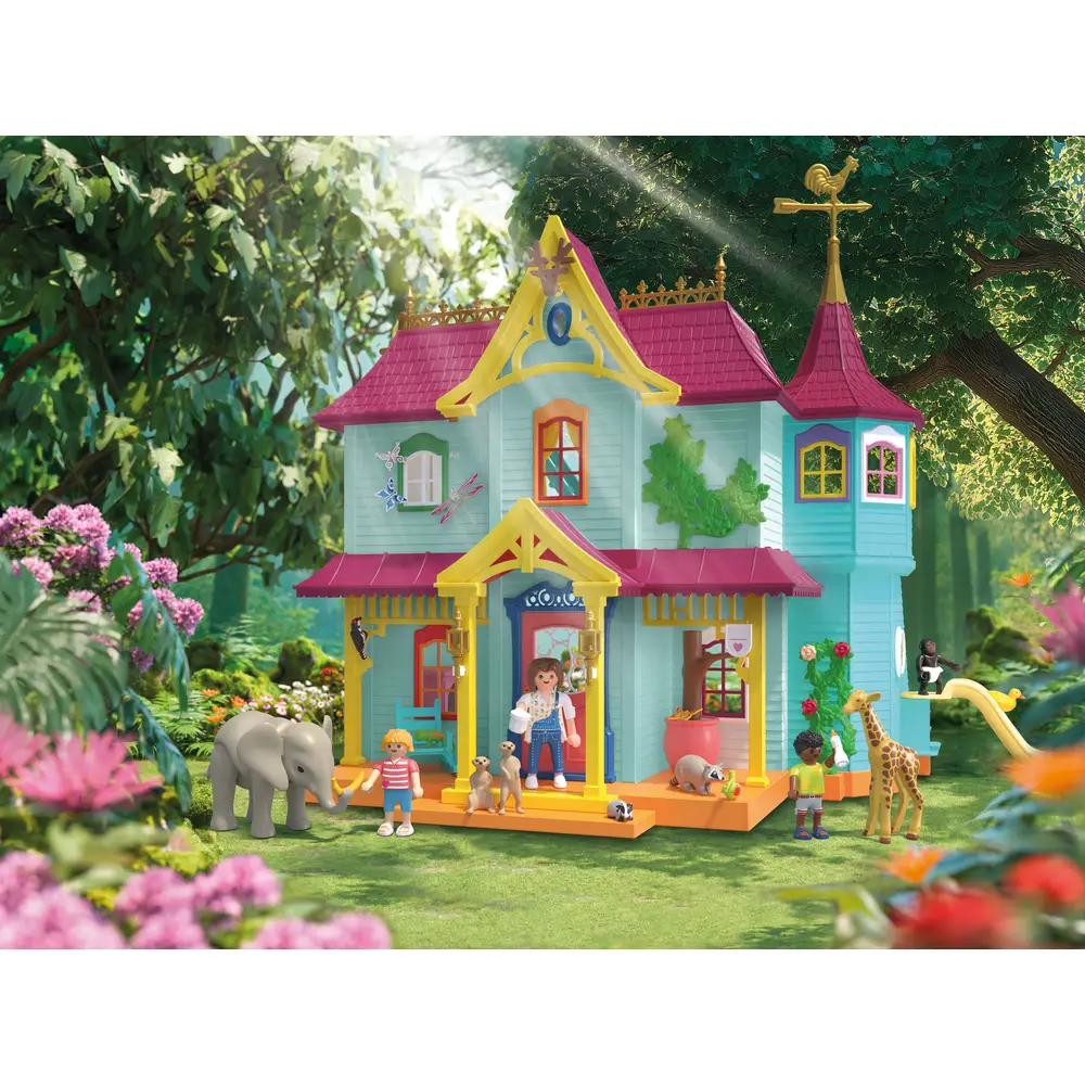 PLAYMOBIL 71852 Kunterbunte Tiervilla PLAYMOBIL 71852 Kunterbunte Tiervilla
