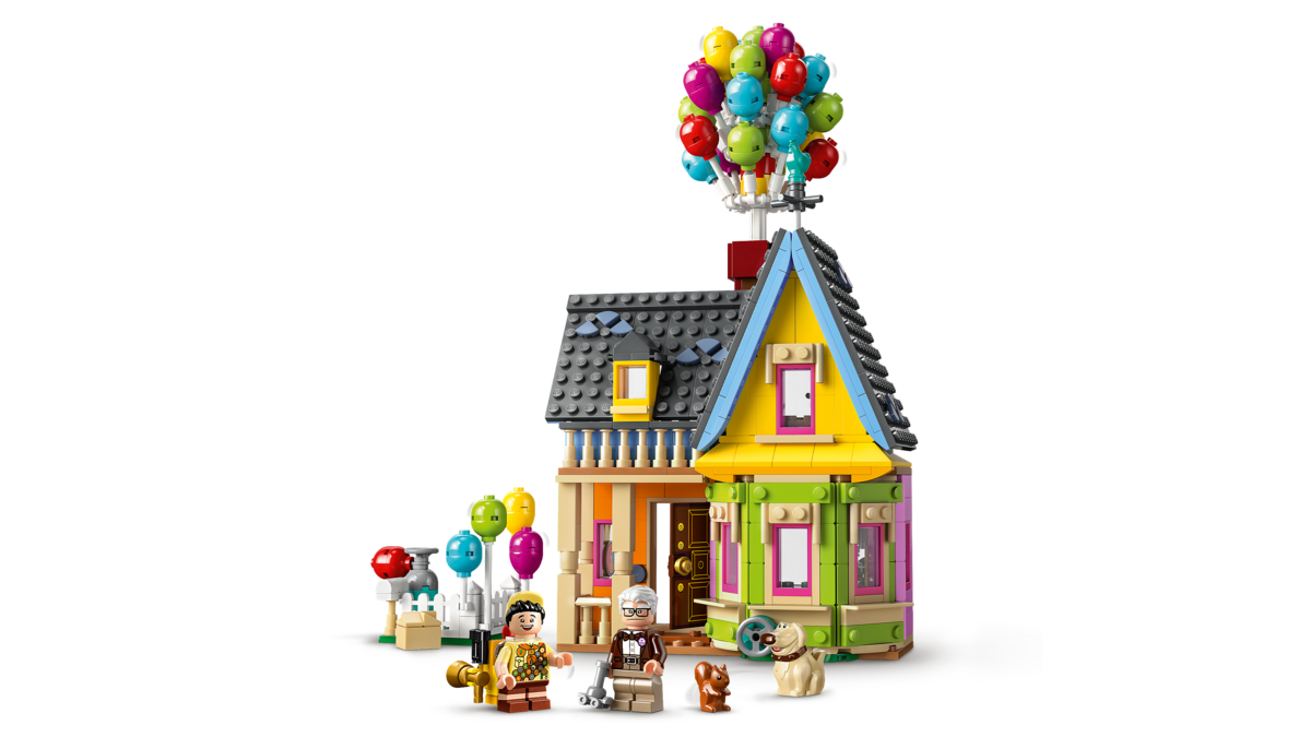 LEGO® Disney Carls Haus aus „Oben“ 43217 Süßigkeiten, Luftballon, Hütte, Nachbarschaft
