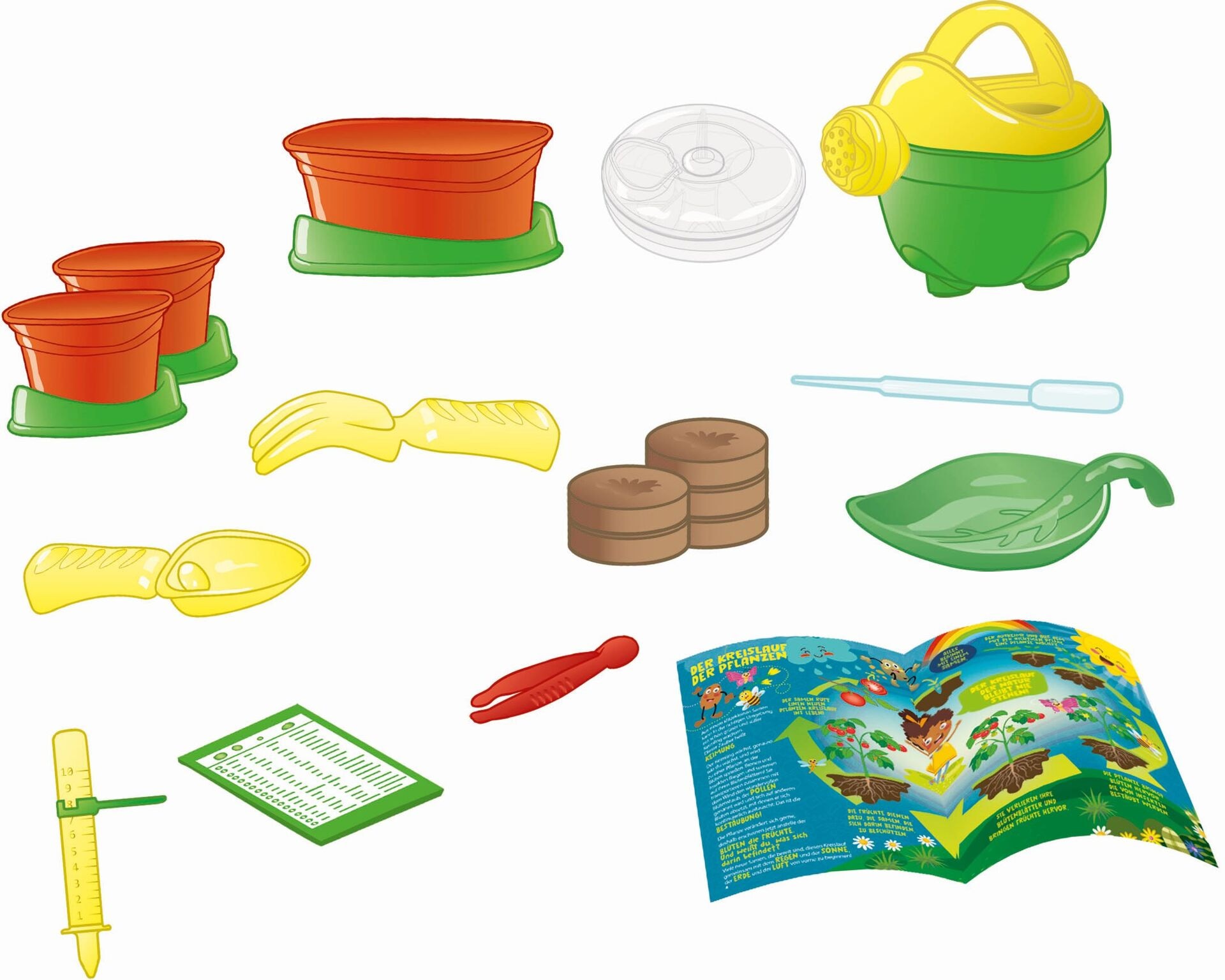 Produktfoto - Clementoni GmbH - Galileo Mein erstes Botanik-Set - Modell CLEMENTONI 59399