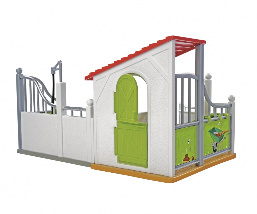 Simba Pferdebox und Waschplatz mit Pferd Simba Pferdebox und Waschplatz mit Pferd