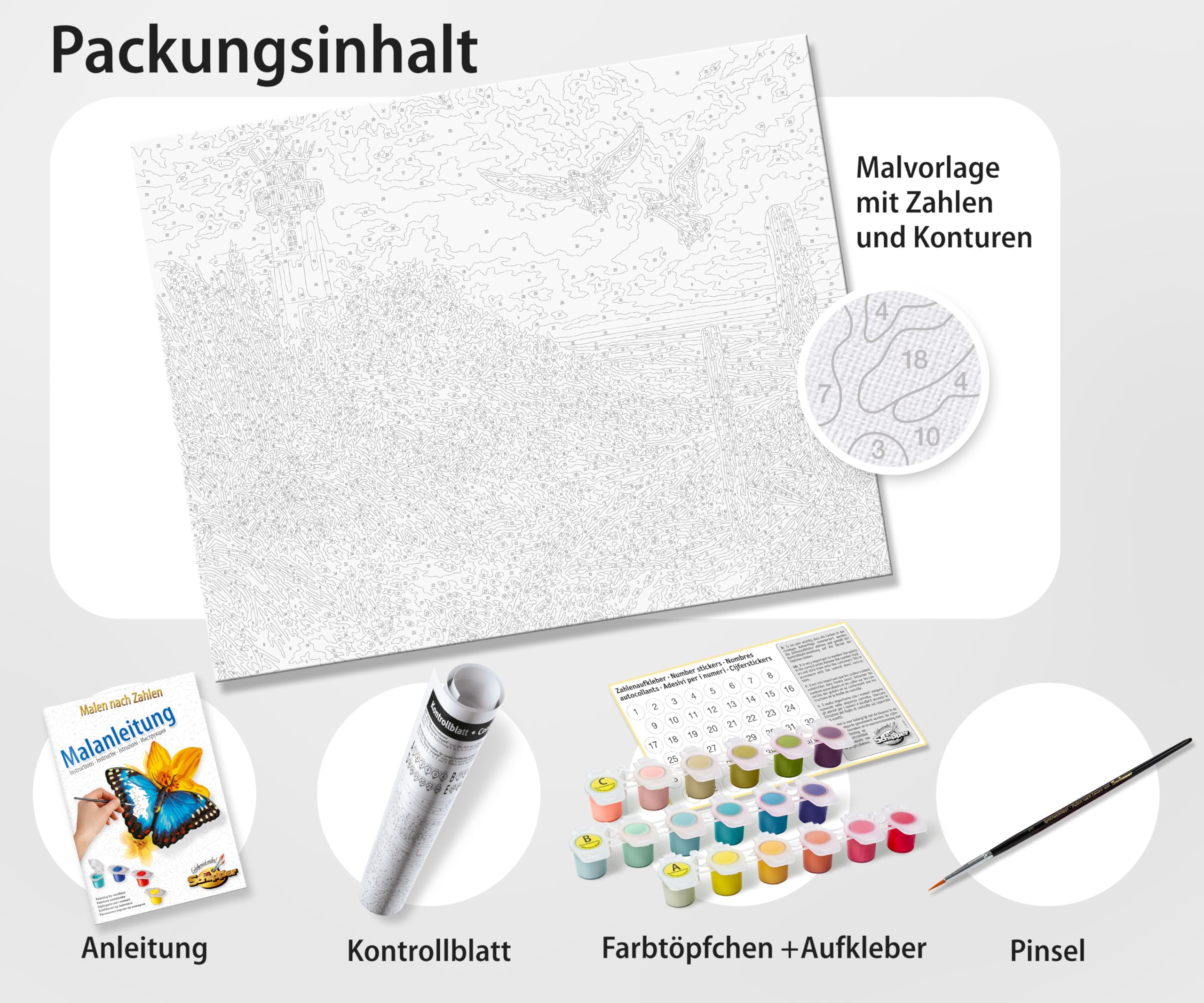 Schipper Mnz - Bergbauernhof - Idyllisches Malset Mit Alpenmotiv 609130857 Seite, Text