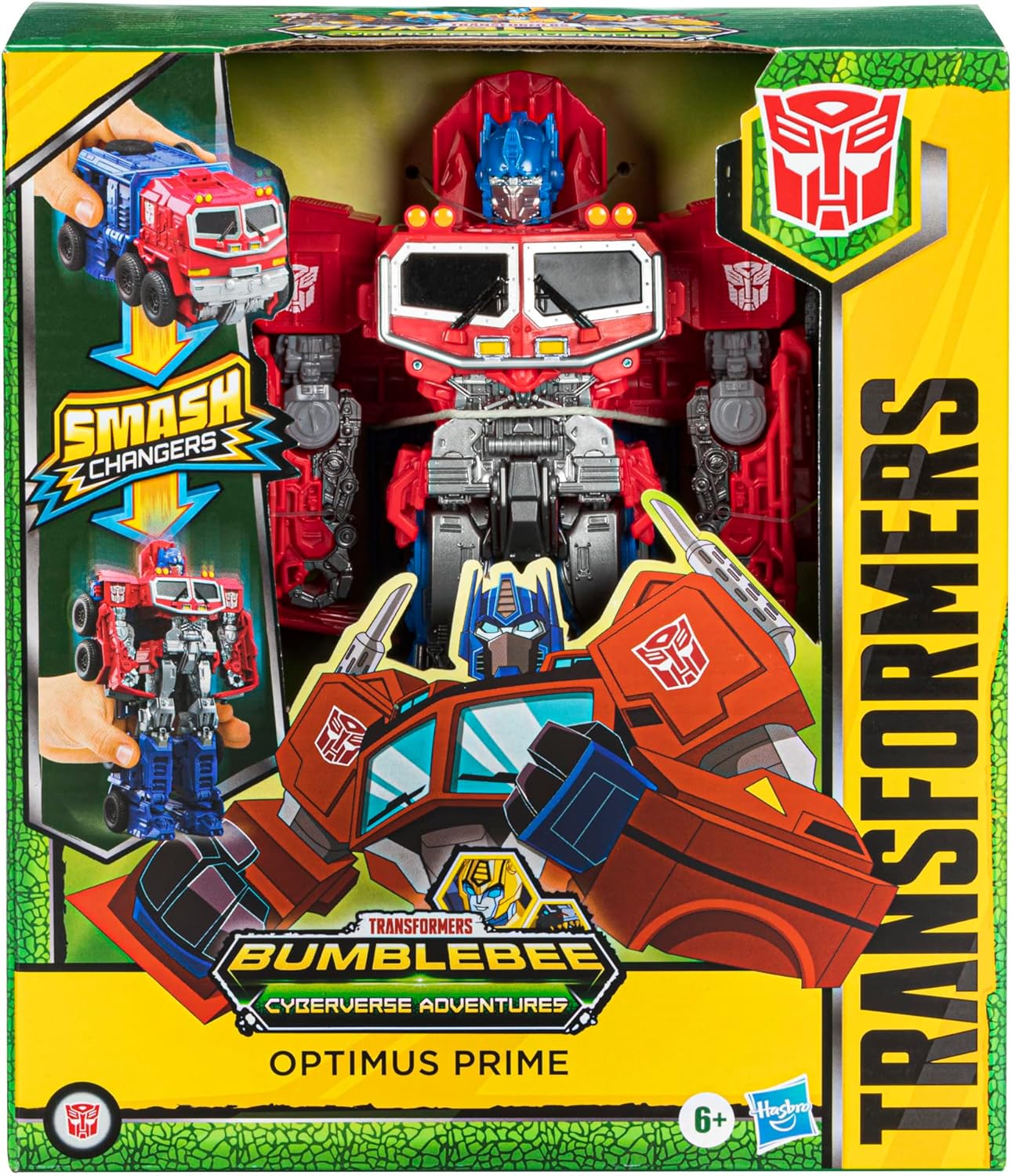 Transformers Bumblebee Cyberverse Adventures Dinobots Unite Smash Changer Optimus Prime