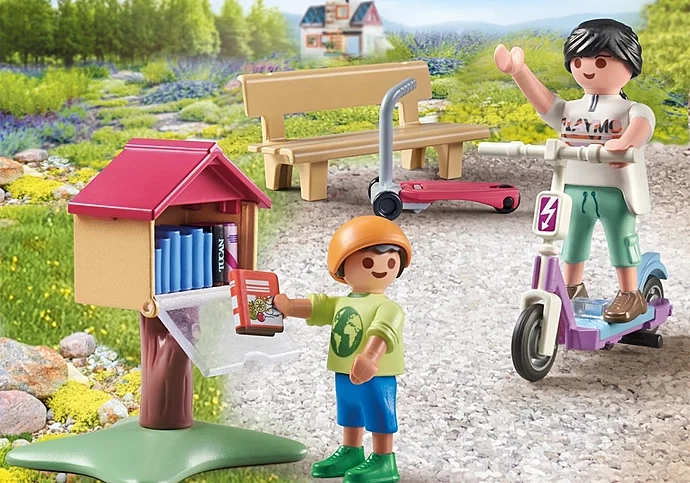 PLAYMOBIL 71511 Büchertausch Für Leseratten PLAYMOBIL 71511 Büchertausch Für Leseratten