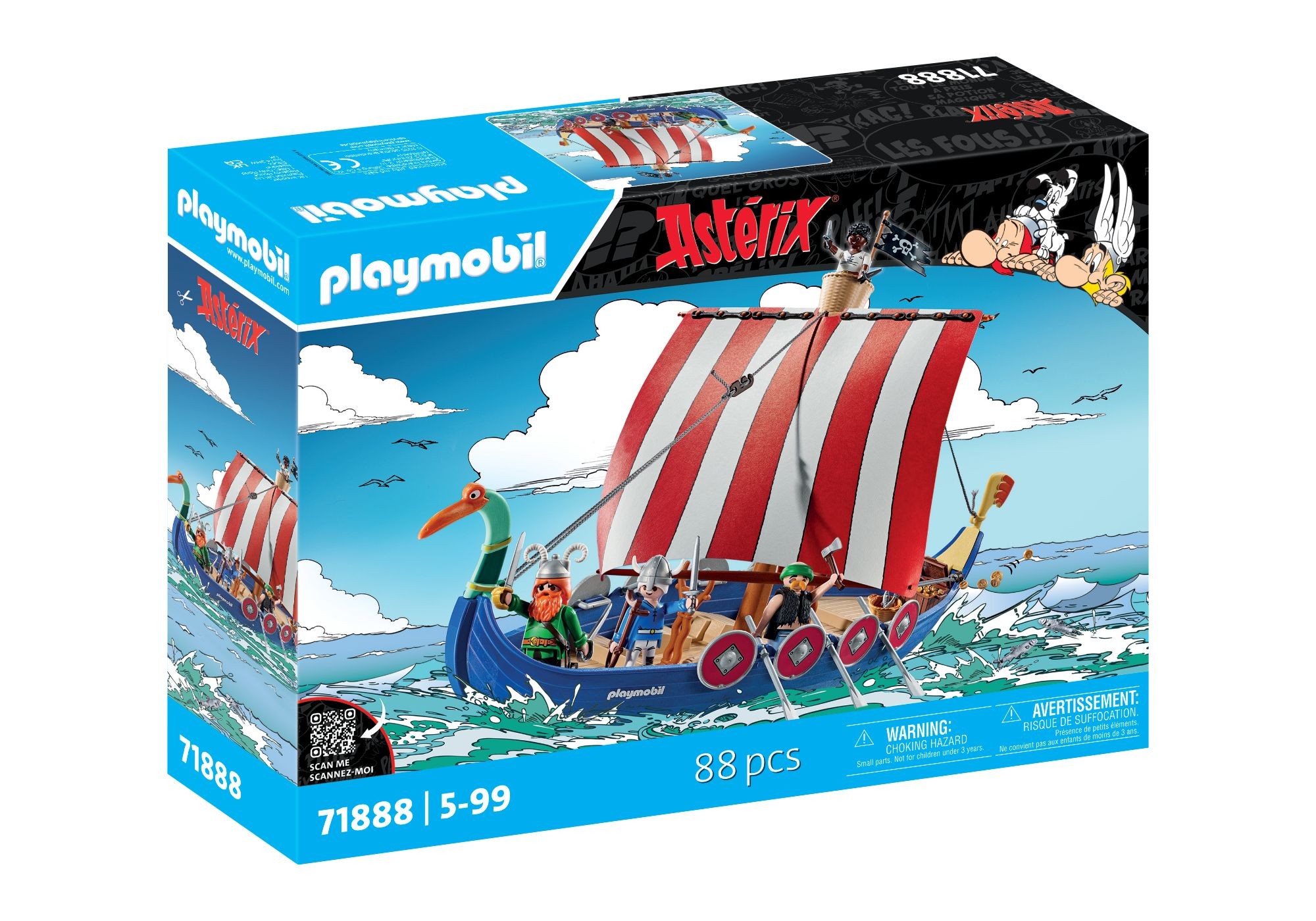 PLAYMOBIL Asterix: Piratenschiff 71888