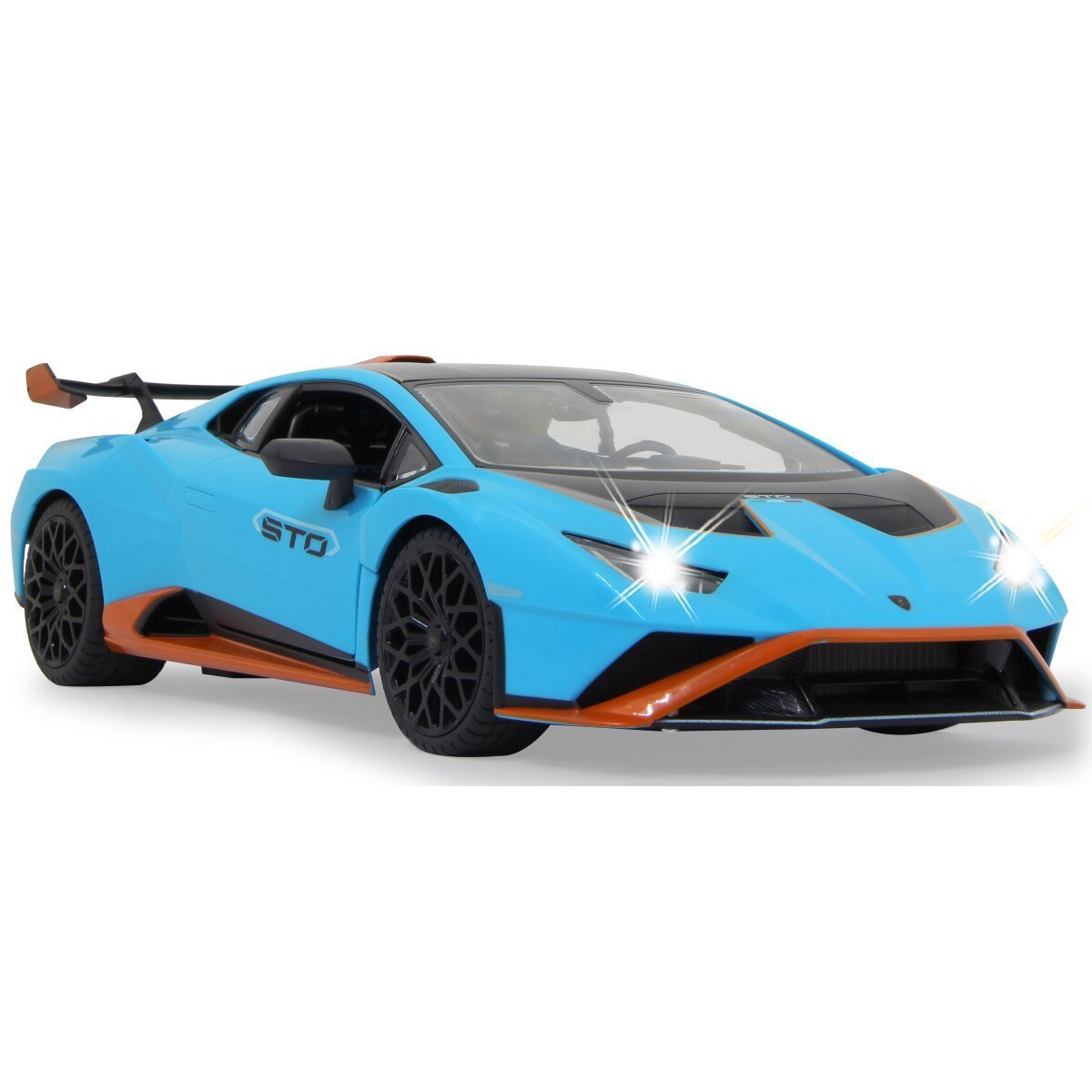 JAMARA Lamborghini Huracán STO 1:14 blau 2,4GHz Tür manuell ab 6 Jahren