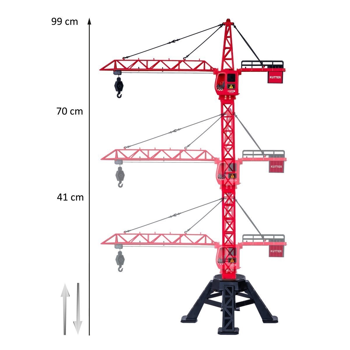 JAMARA Turmdrehkran Kutter XL 99 IR ab 6 Jahren