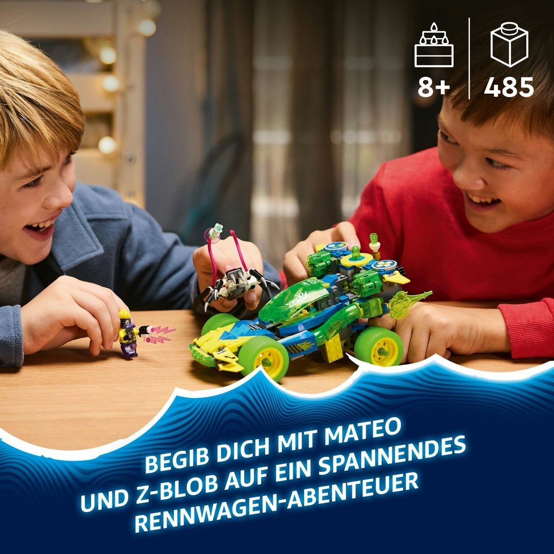 LEGO® DREAMZzz™ 71491 Mateo mit dem Z-Blob Action-Rennwagen