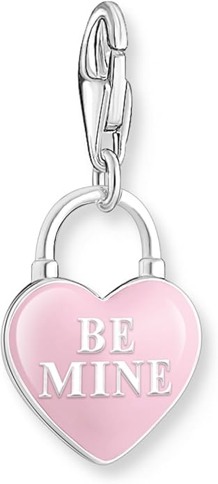 Thomas Sabo Anhänger Charm-Club Rosa Herzschloss Silber 2071-691-9 Thomas, Sabo, Anhänger, Charm-Club, Rosa, Herzschloss, Silber, 2071-691-9