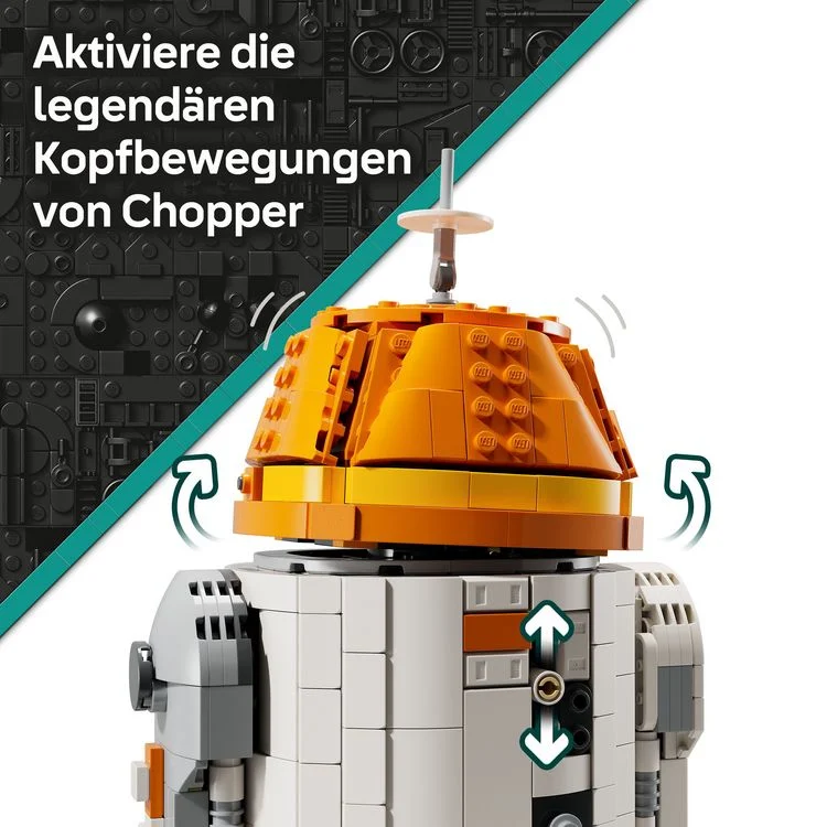 LEGO® Star Wars™ 75416 Astromech-Droide Chopper (C1-10P)™ LEGO® Star Wars™ 75416 Astromech-Droide Chopper (C1-10P)™