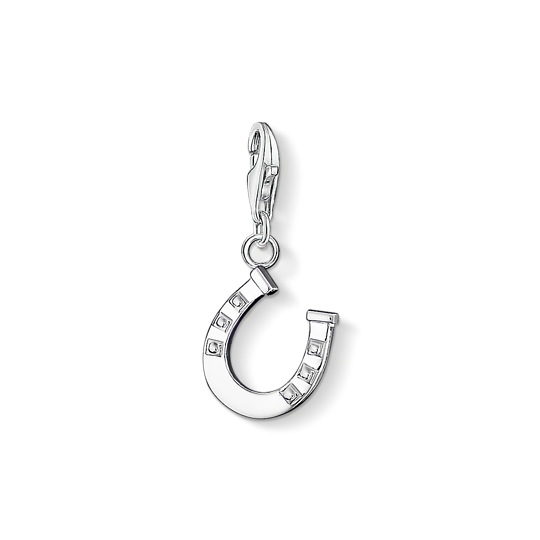 Thomas, Sabo, Anhänger, Charm-Club, Hufeisen, 925, Sterling, Silber, Blank, 0787-001-12, Zubehor, Rauchrohr