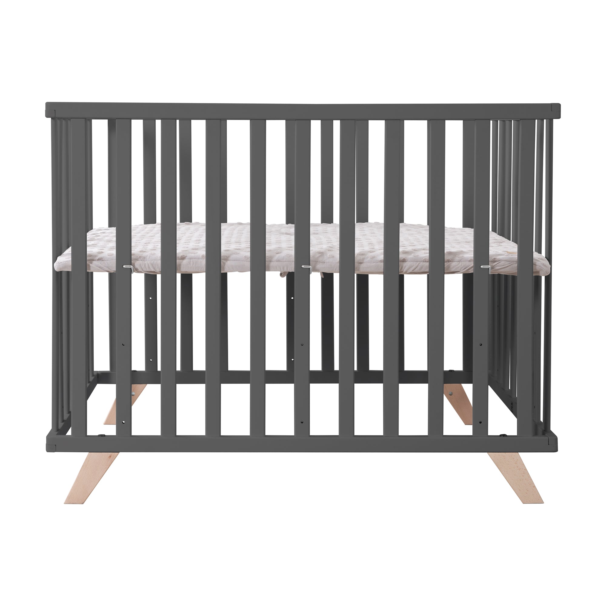 Roba 0242ANG227 Laufgitter 75x100 cm +Füße grau anthrazit - Produktbild 3