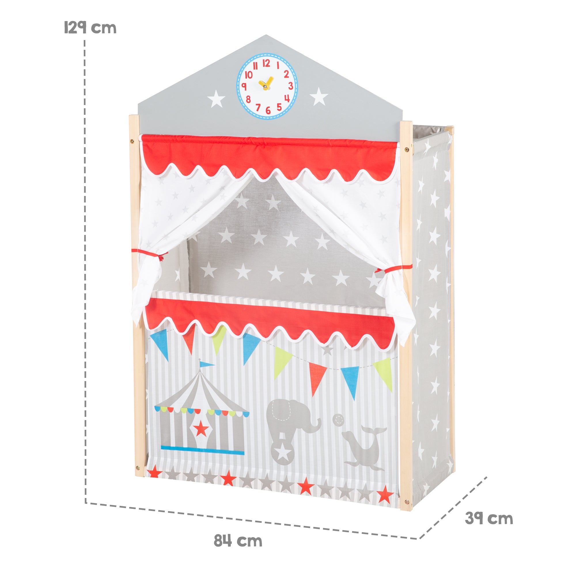 Roba 7104 Kaspertheater grau – Rollenspiel - Bild 3 Roba 7104 Kaspertheater grau – Rollenspiel - Produktbild 3