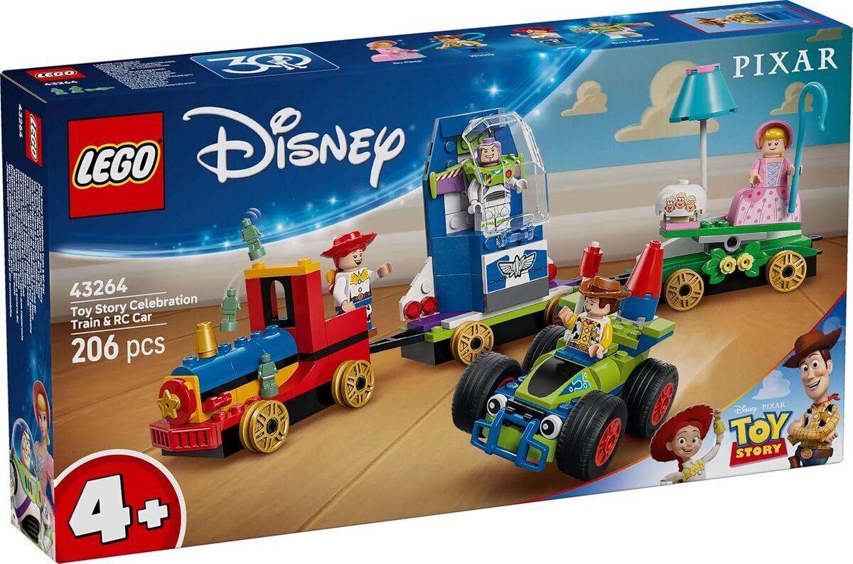 LEGO® Disney 43264 Partyzug und das Auto RC aus Toy Story Person, Spielzeug