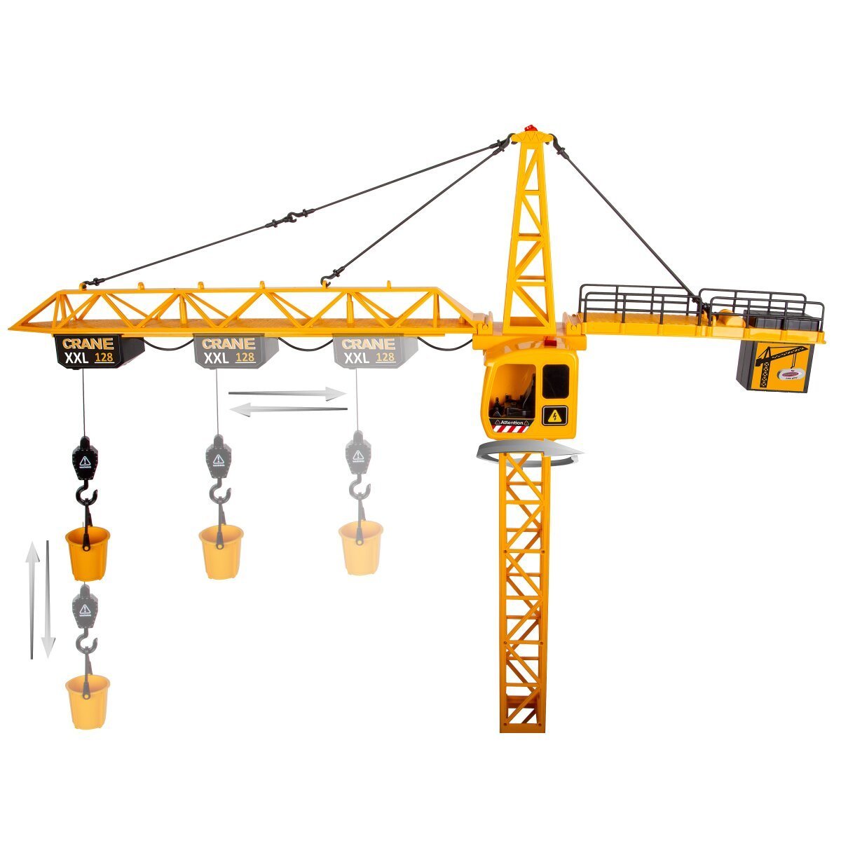 JAMARA Turmdrehkran Crane XXL 128 2,4GHz ab 6 Jahren