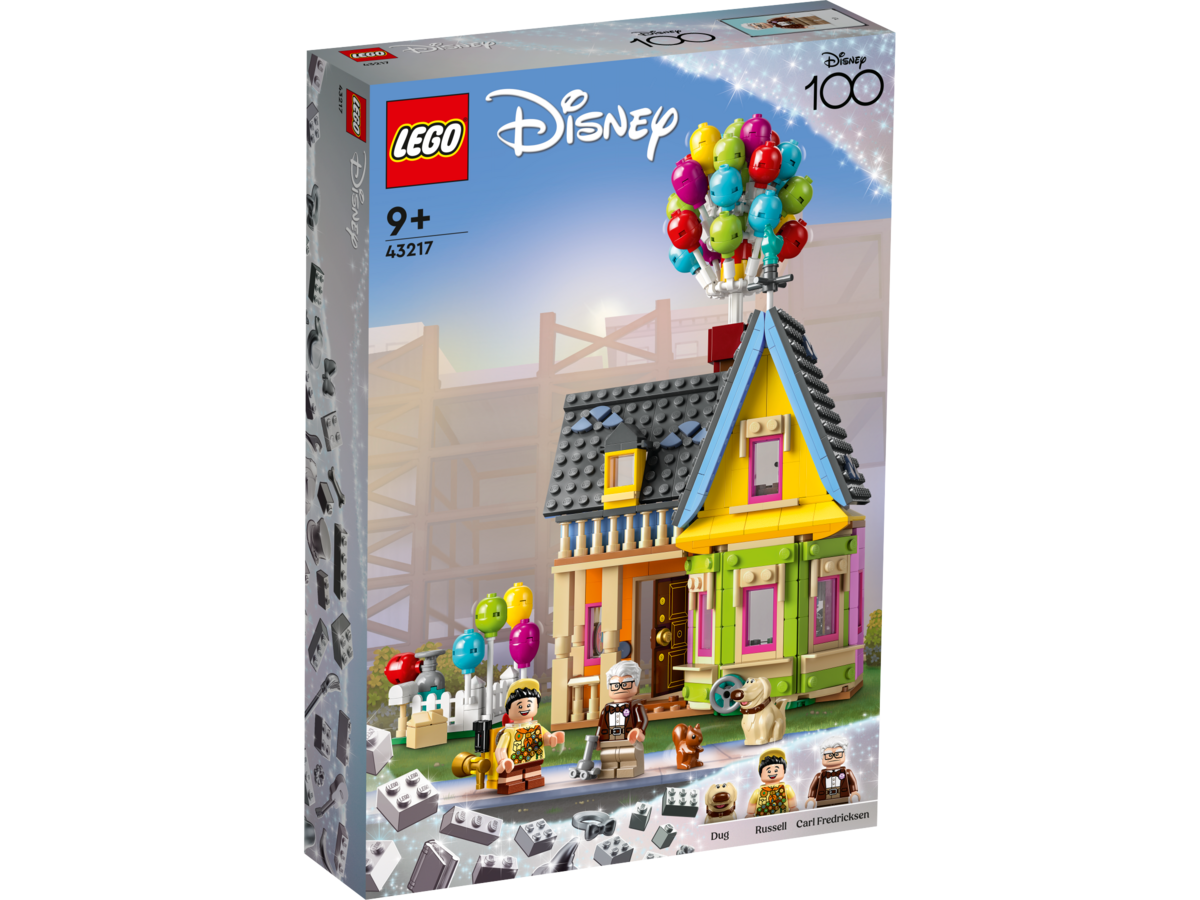LEGO, Disney, Carls, Haus, aus, „Oben“, 43217, Essen, Süßigkeiten, Person LEGO Disney Carls Haus aus „Oben“ 43217