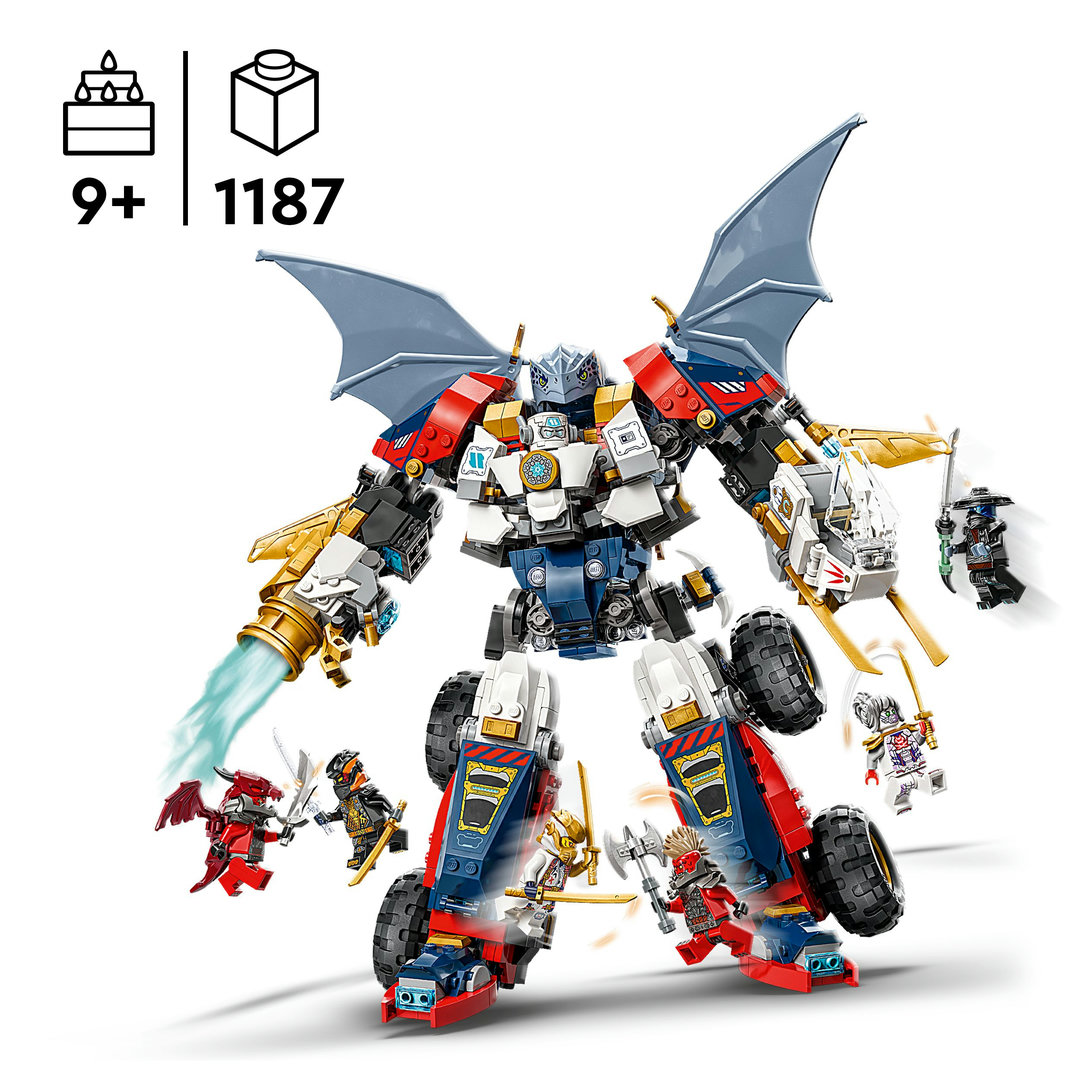 LEGO® NINJAGO® Zanes Ultra-Kombi-Mech 71834 LEGO® NINJAGO® Zanes Ultra-Kombi-Mech 71834