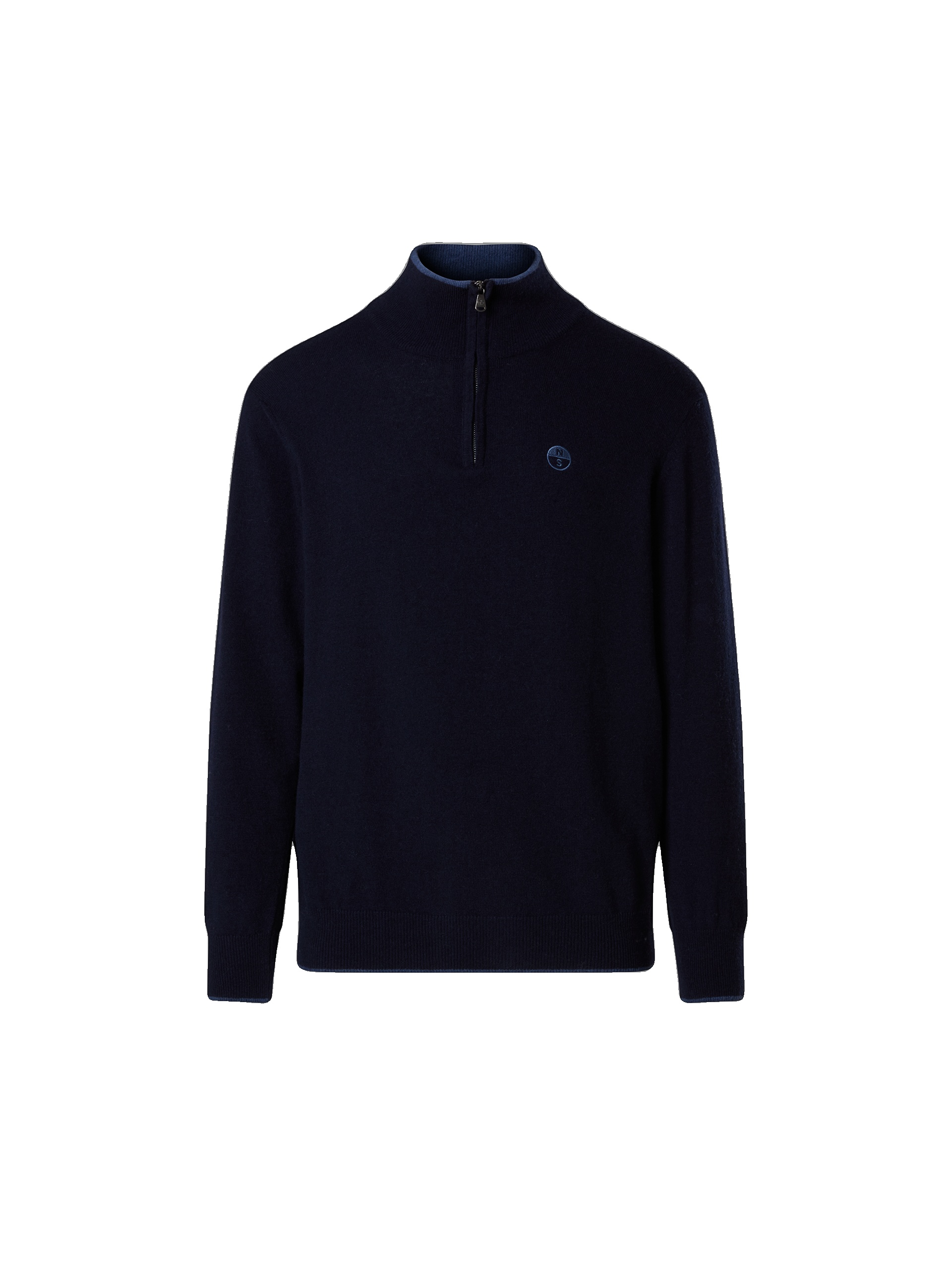 North Sails 699490/0802 PULLOVER, HALF ZIP, NAVY BLAU