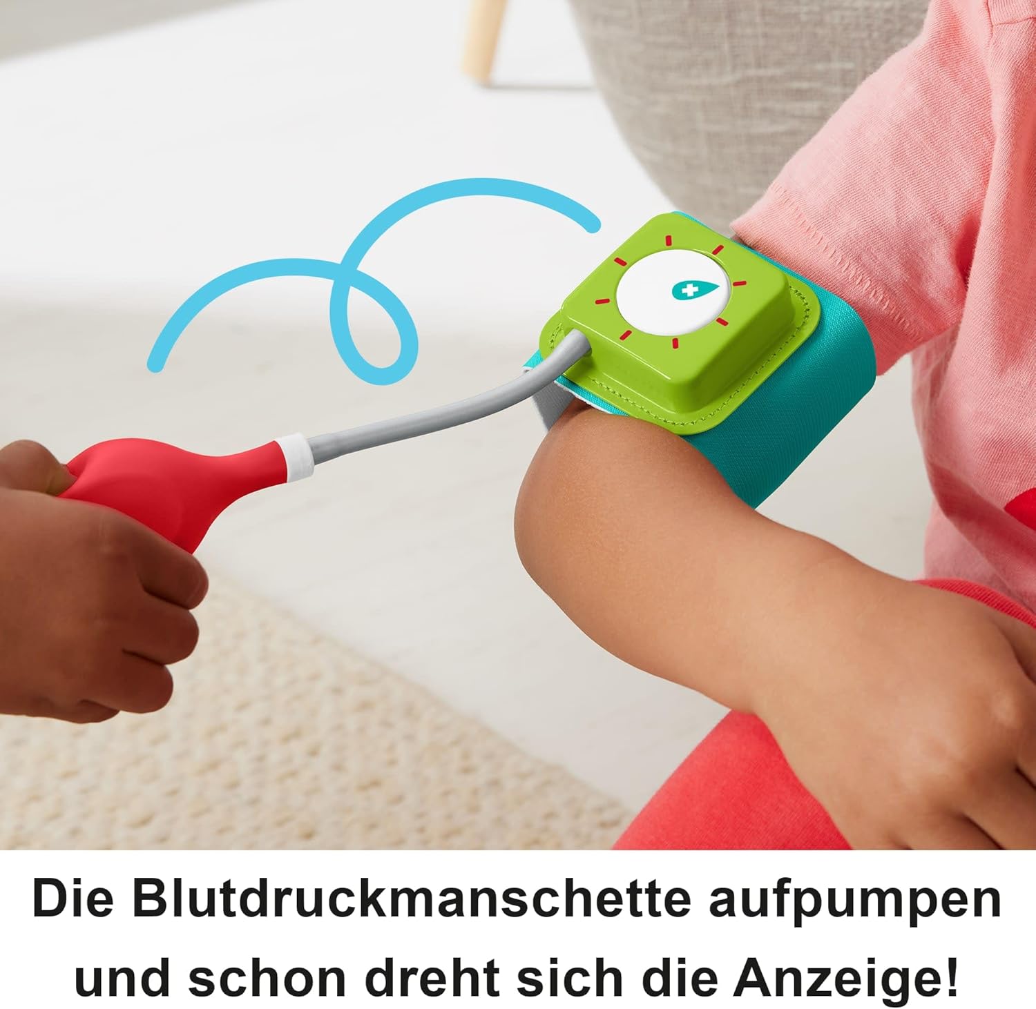 Fisher-Price Arzttasche – Interaktives Arzt-Spielset für Kinder (HYH26)