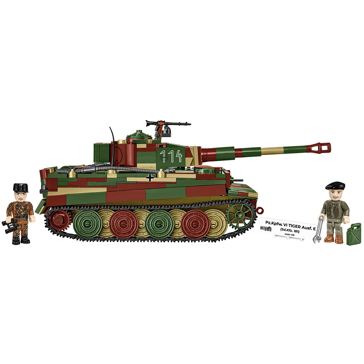 COBI 3124 - PZ.KPFW. VI TIGER AUSF. E, 1:35 - Bild 7 COBI 3124 - PZ.KPFW. VI TIGER AUSF. E, 1:35 - Bild 7