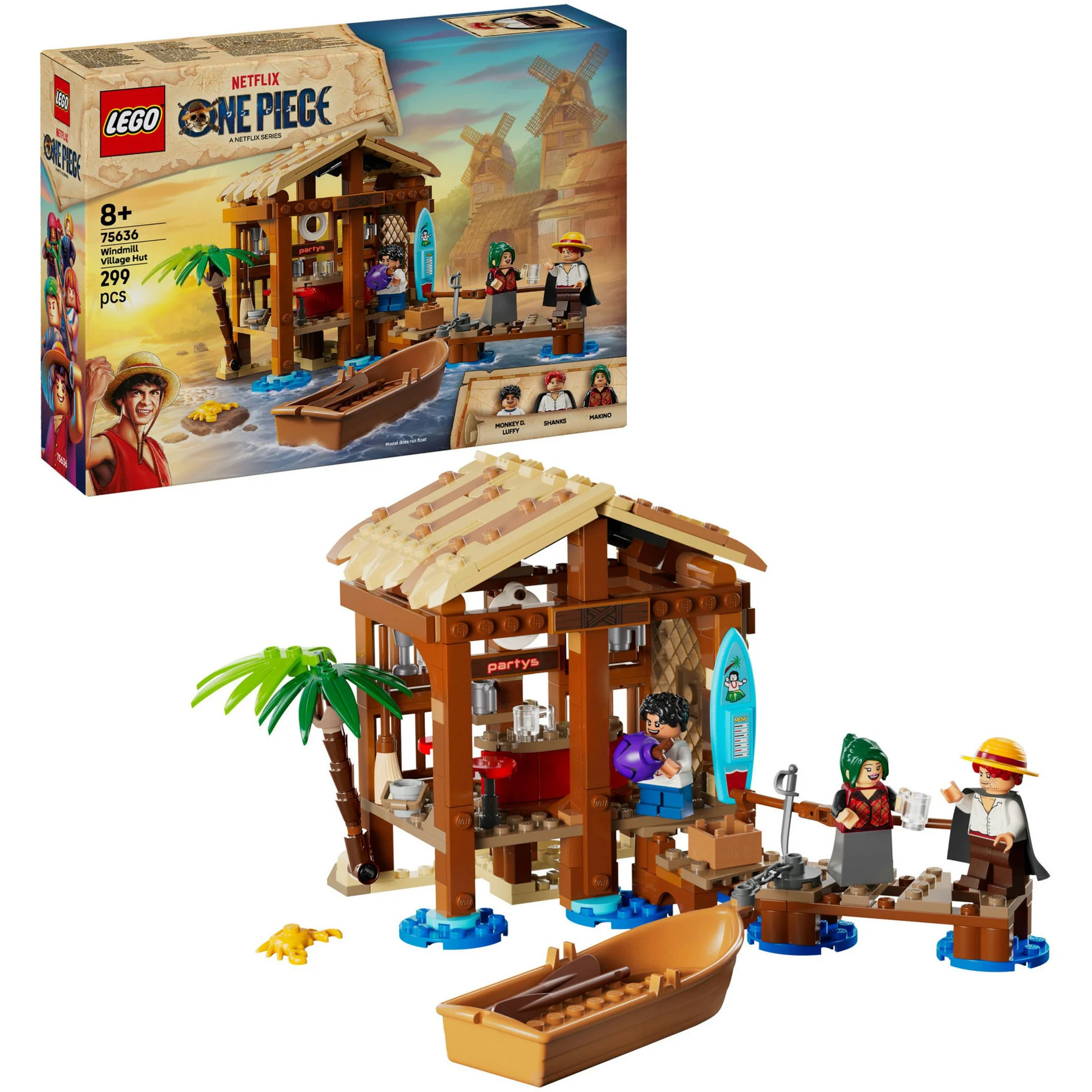 LEGO® One Piece Hütte im Windmühlendorf 75636 LEGO® One Piece Hütte im Windmühlendorf 75636