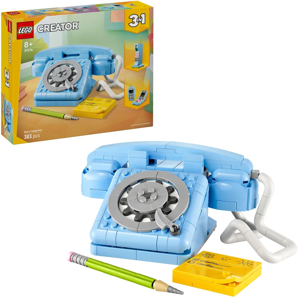 LEGO, Creator, 31174, Retro-Telefon LEGO Creator 31174 Retro-Telefon